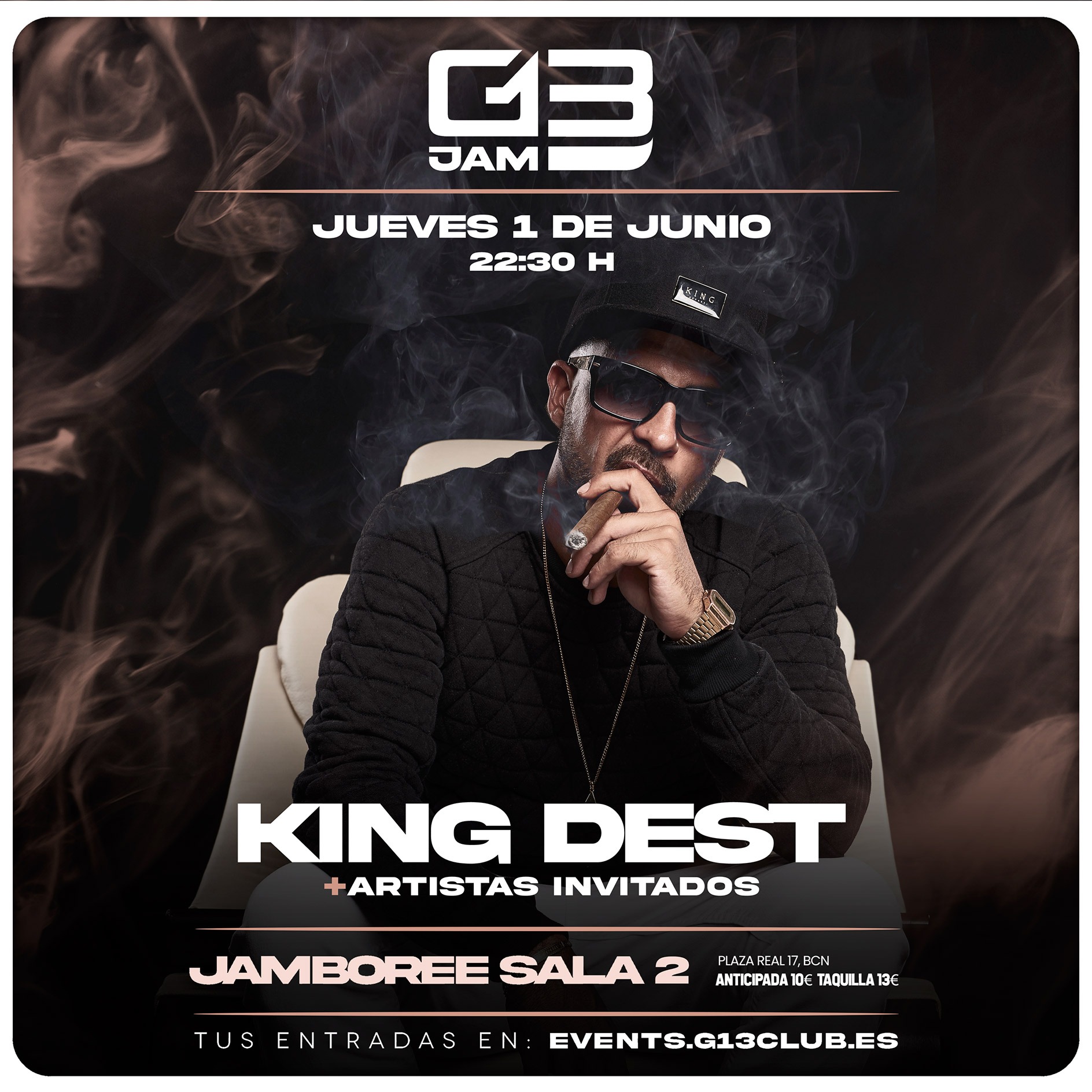 KING DEST G13 EVENTS
