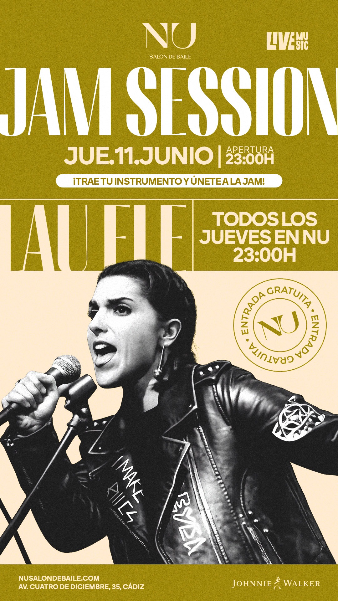 JAM SESSION | LAU ELE | ENTRADA LIBRE