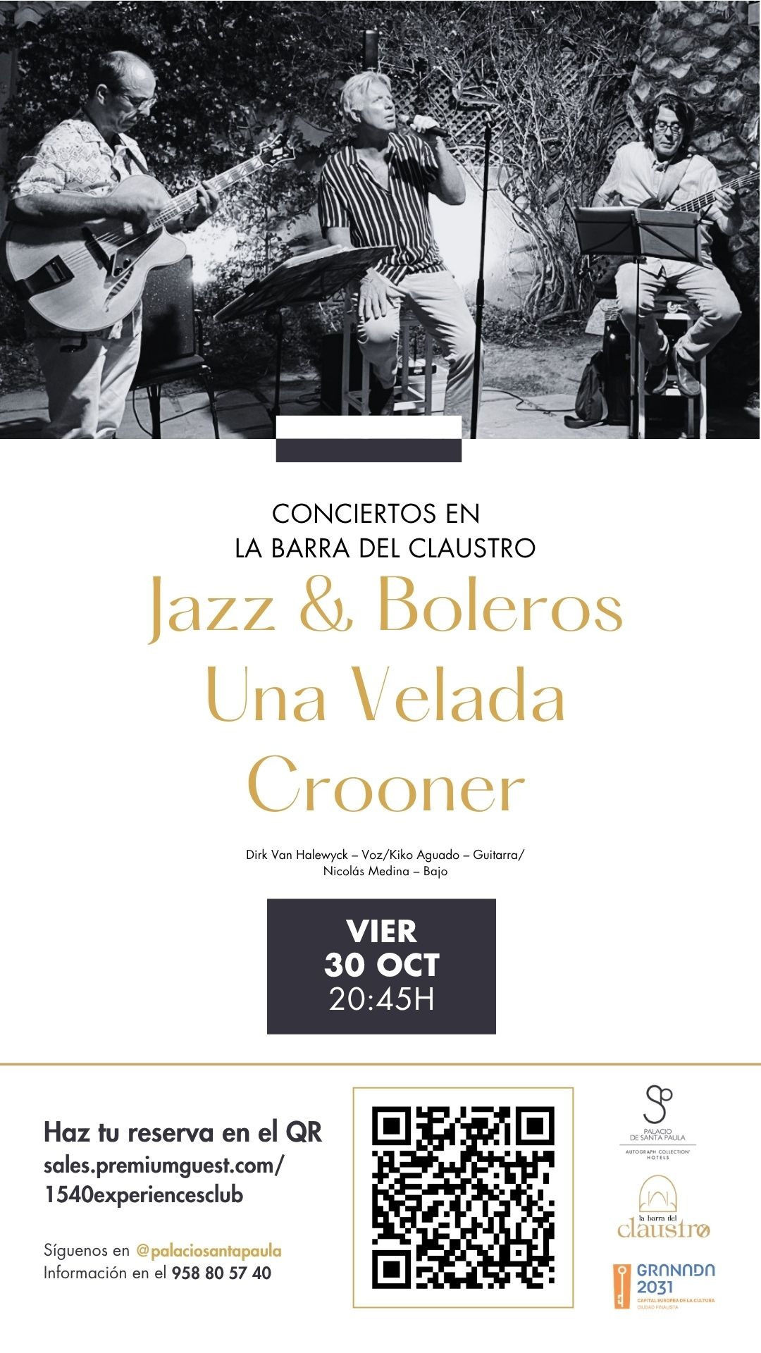 Jazz &amp; Boleros Una Velada  Crooner