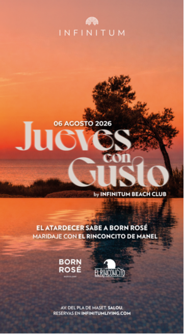 JUEVES CON GUSTO RINCONCITO DE MANEL X BORN ROSÉ