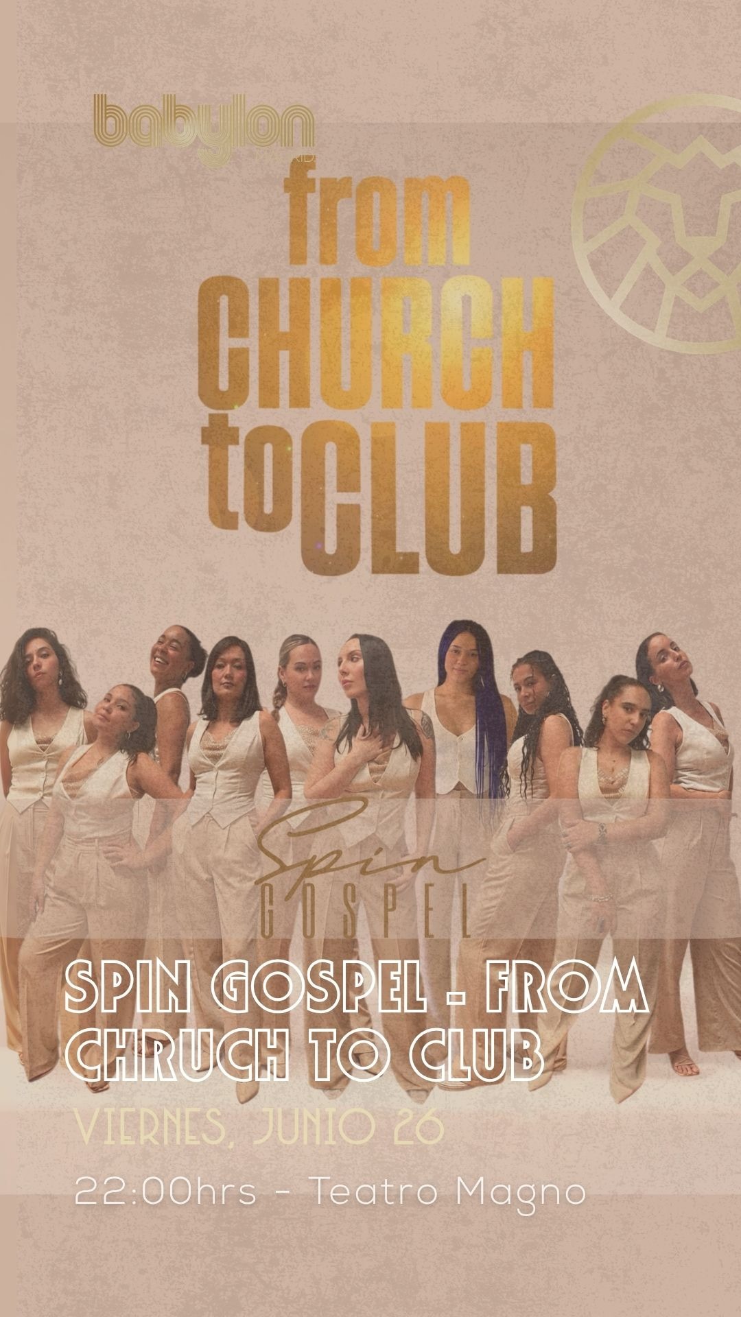 SPIN GOSPEL - FROM CHURCH TO CLUB 