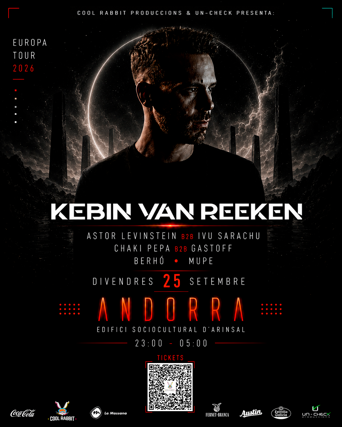 Kebin Van Reeken – Europa Tour 2026