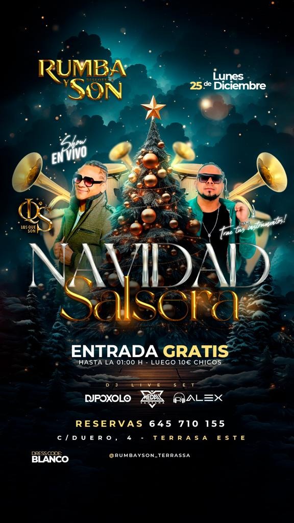 NAVIDAD SALSERA RUMBA Y SON TERRASSA