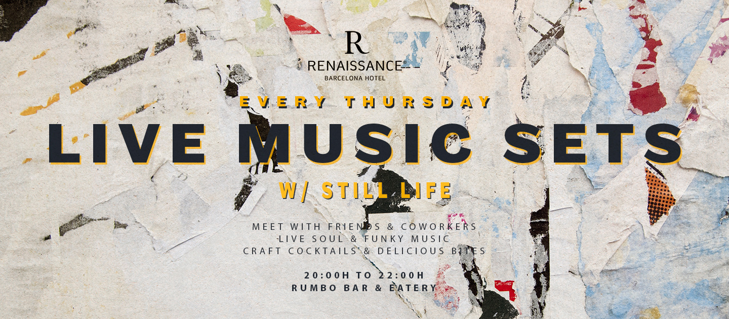 Live Music Sets - Club Renaissance Barcelona Hotel Live Music Sets - Club Renaissance Barcelona Hotel