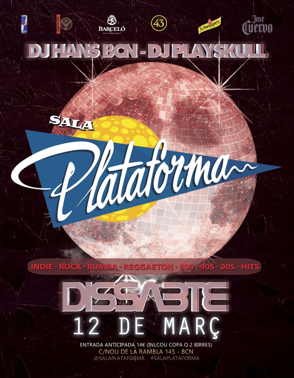 DISSABTE 12 AL PLATAFORMA PLATAFORMA