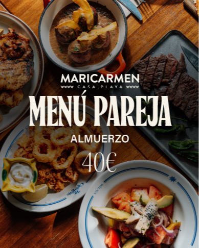 Menú Pareja - Sábado