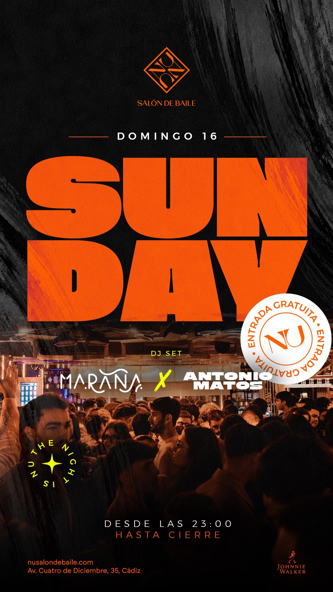 DOMINGO | ENTRADA GRATIS