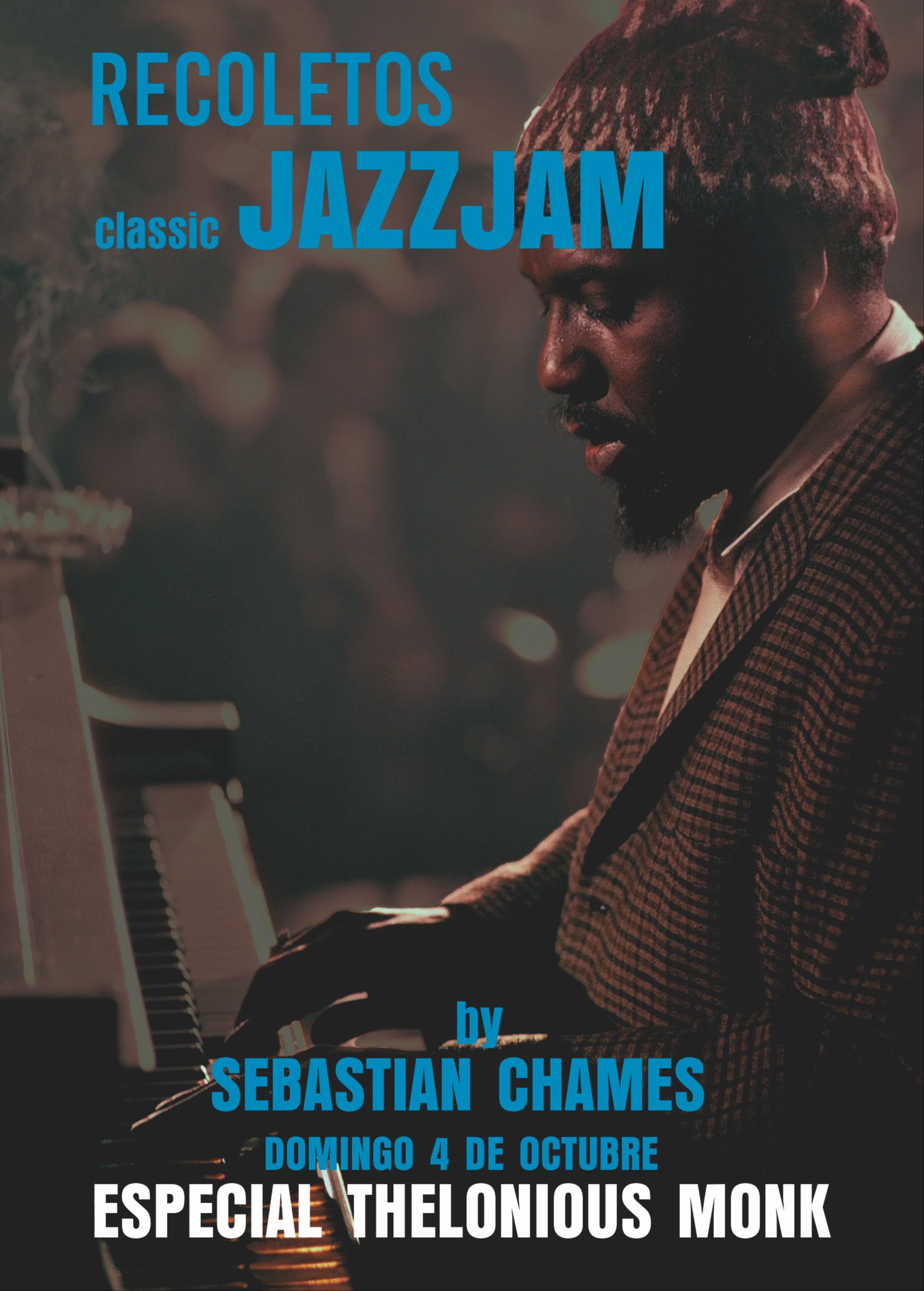 Recoletos Jazz Jam Session by Sebastian Chames  6:30 pm