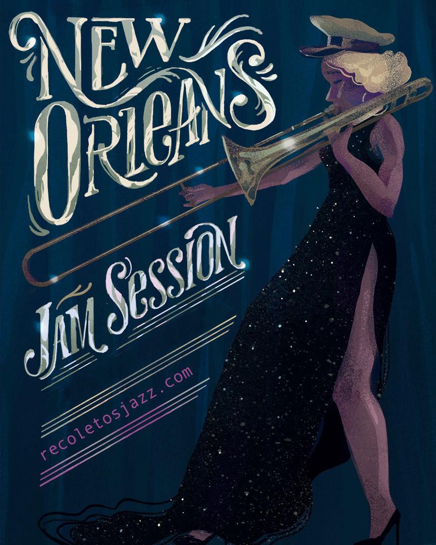 NEW ORLEANS JAM SESION 8:15 PM 