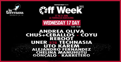 MAGNUM BOOKINGS SHOWCASE AT OFF WEEK EN LA TERRRAZZA LA TERRRAZZA - HAPPY TECHNO