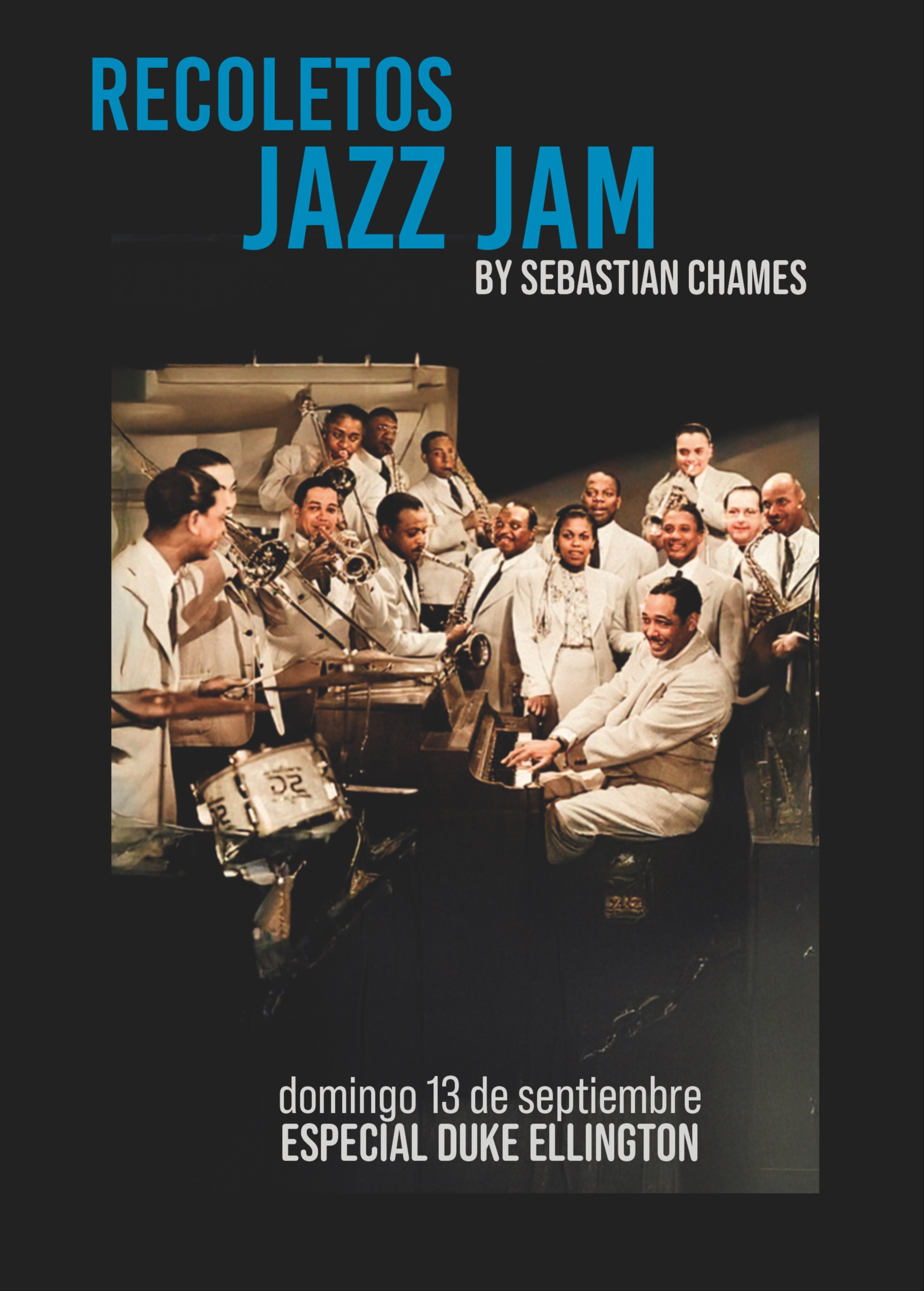 Recoletos Jazz Jam Session by Sebastian Chames  6:30 pm