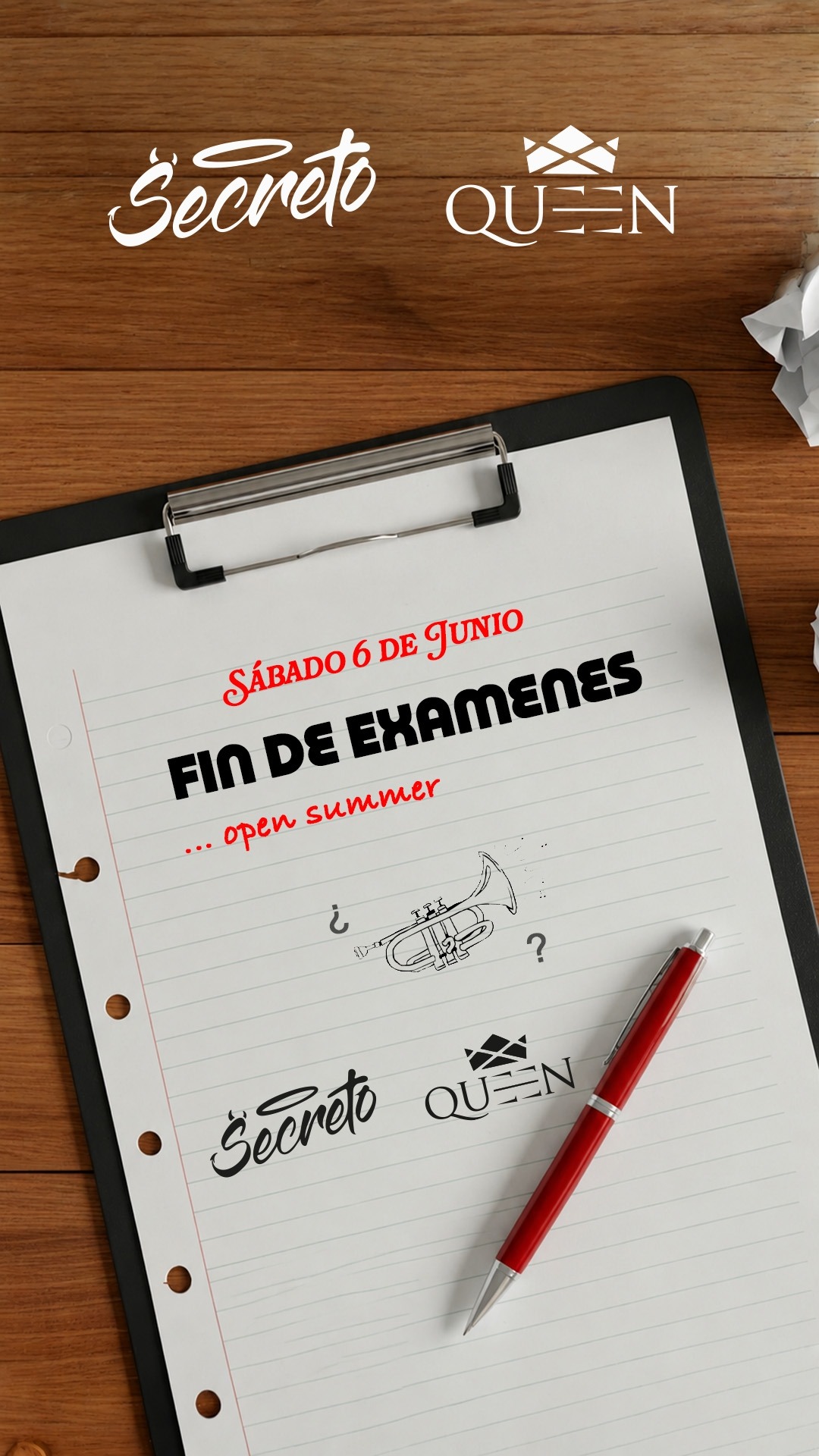 SECRETO "FIN DE EXÁMENES"