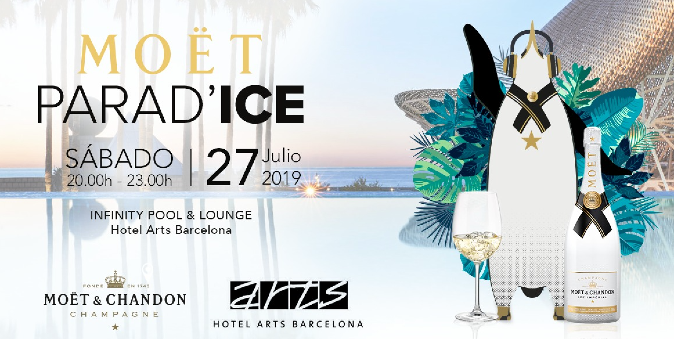 MOET PARAD´ICE - Club Hotel Arts MOET PARAD´ICE - Club Hotel Arts