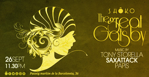 THE GREAT GATSBY SHOKO BARCELONA