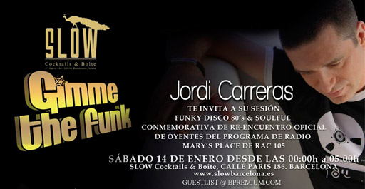 GIMME THE FUNK@JORDI CARRERAS SLOW