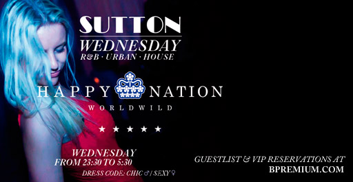 HAPPYNATION AT SUTTON SUTTON THE CLUB