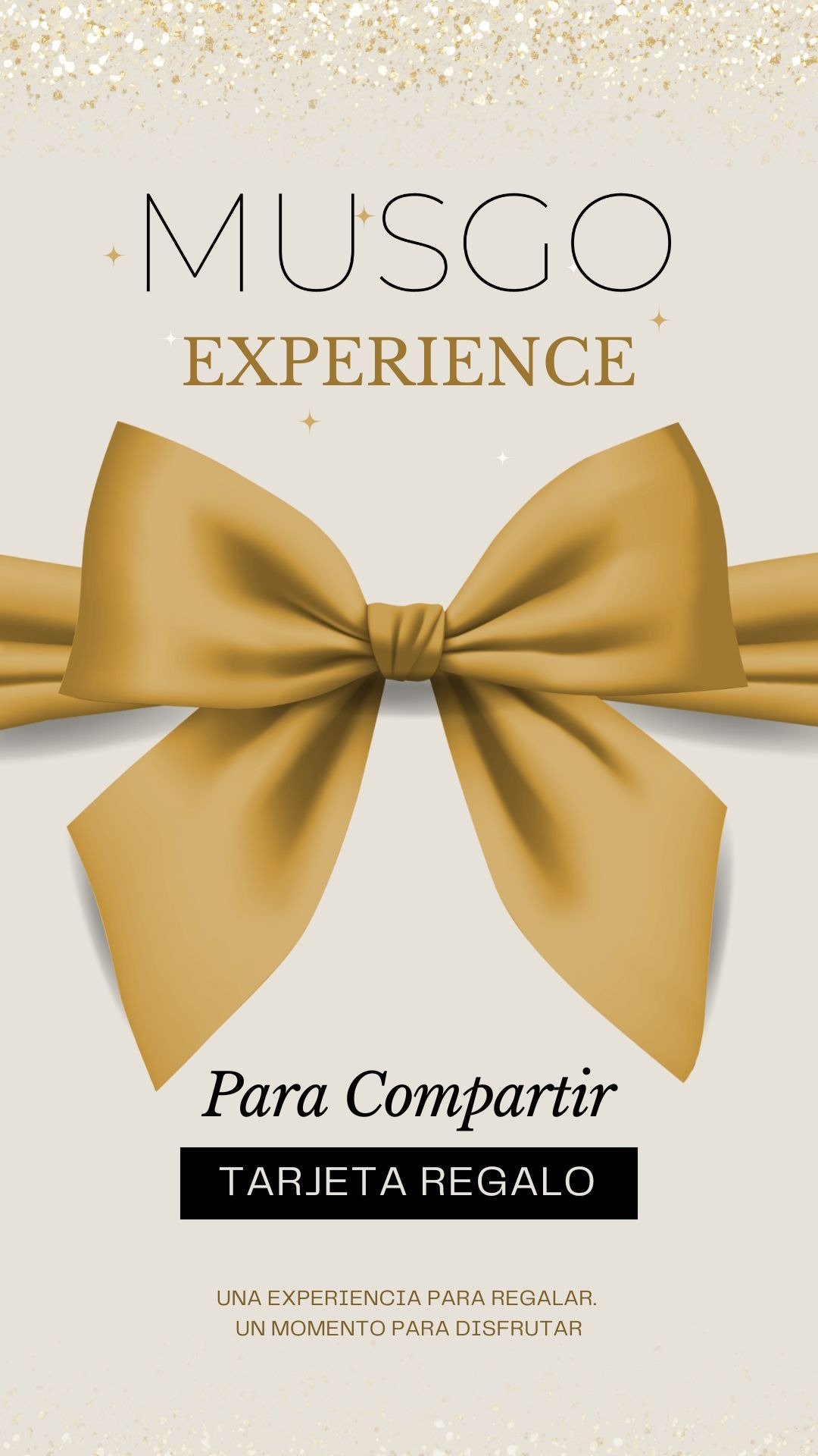 Tarjeta Regalo - Musgo Experience 