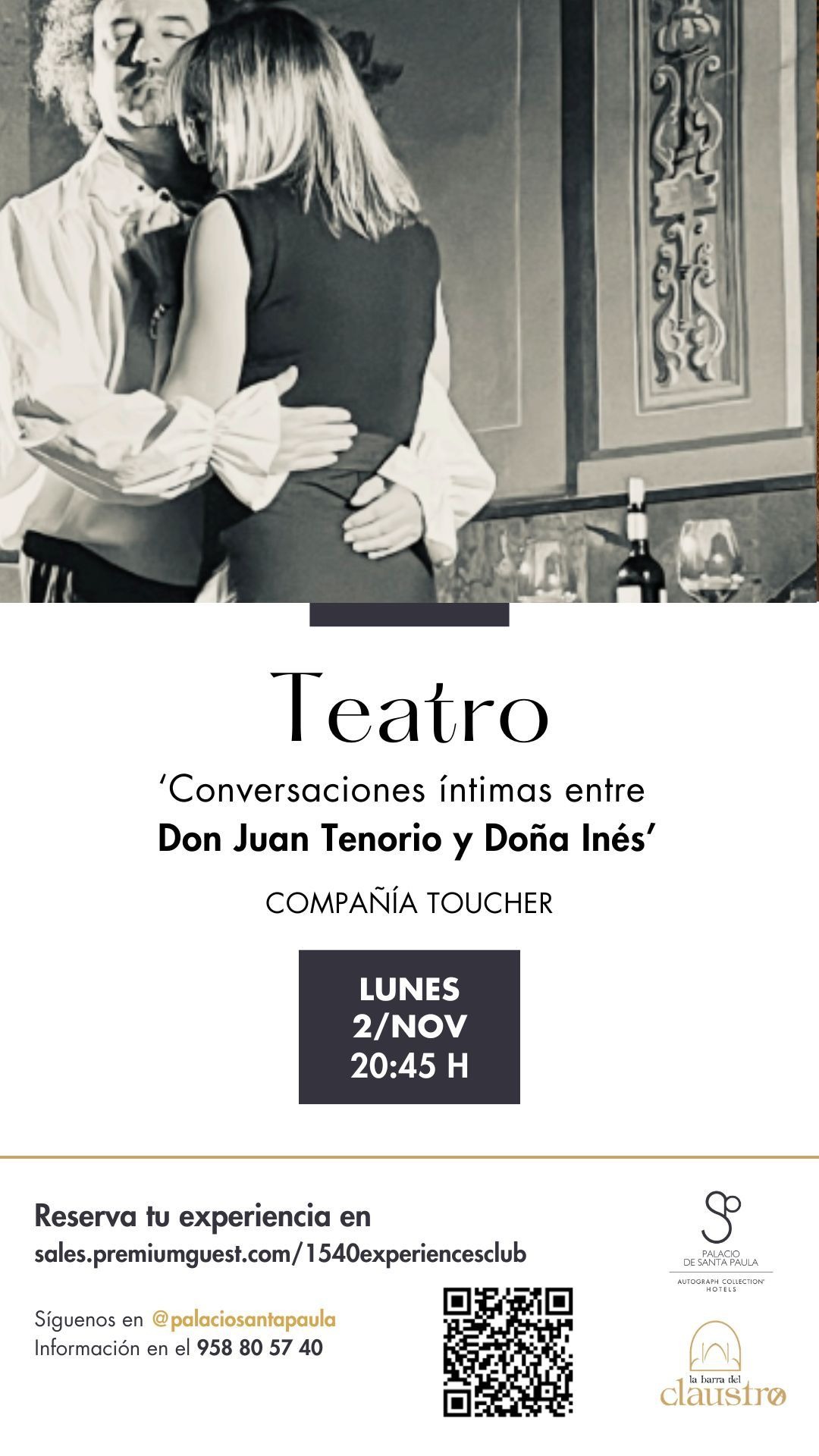 "Conversaciones íntimas entre Don Juan Tenorio y Doña Inés"