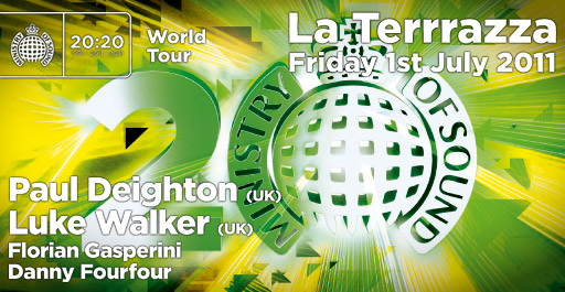 MINISTRY OF SOUND @ LA TERRRAZZA LA TERRRAZZA - HAPPY TECHNO