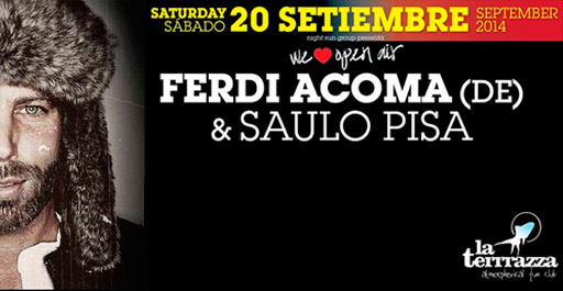 SATURDAY STARRRS LA TERRRAZZA - HAPPY TECHNO