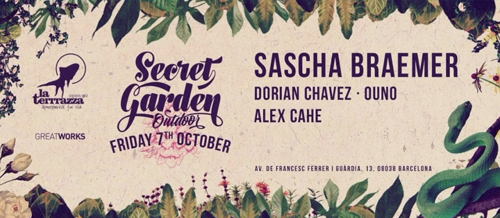 SECRET GARDEN LA TERRRAZZA - HAPPY TECHNO