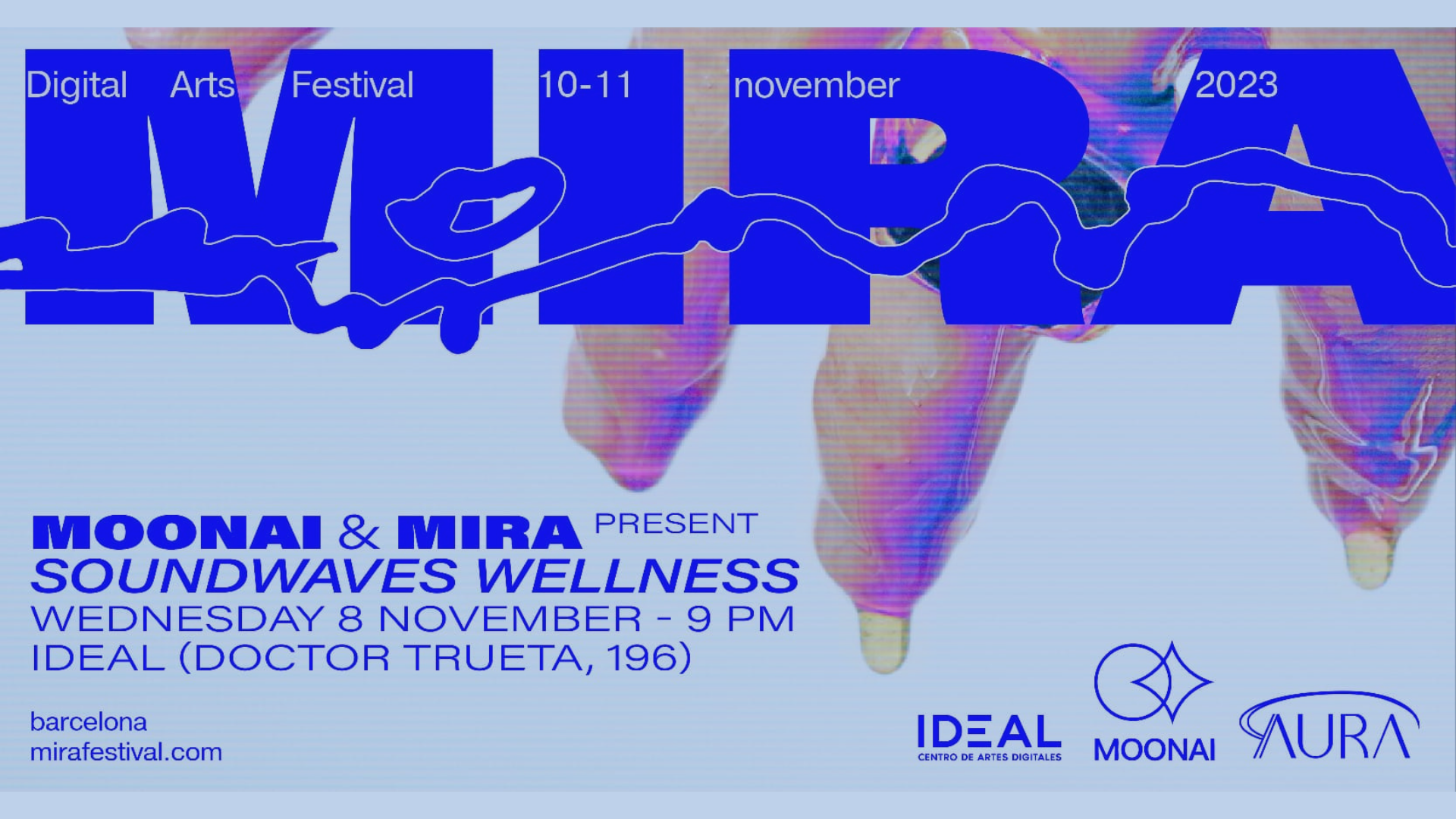 MOONAI &AMP; MIRA PRESENT SOUNDWAVES WELLNESS AURA BARCELONA