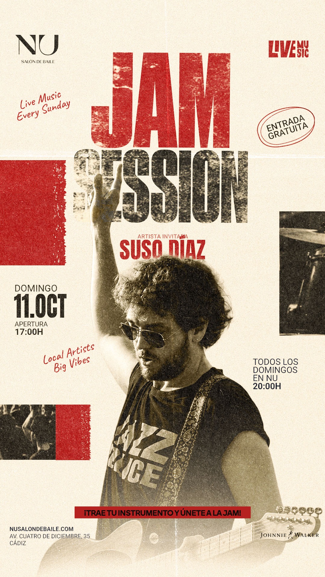 JAM SESSION | SUSO DIAZ | ENTRADA GRATIS