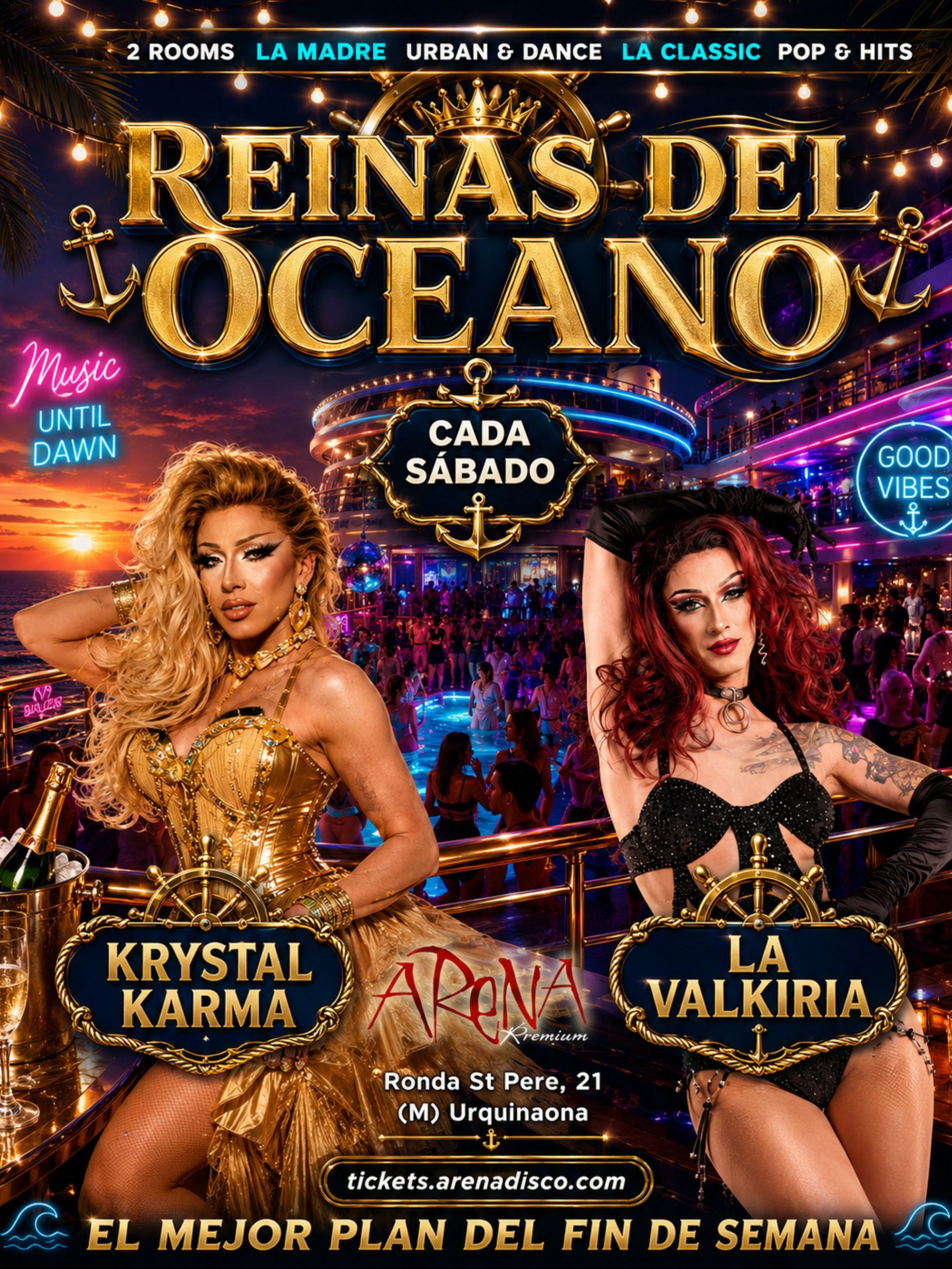 REINAS DEL OCEANO