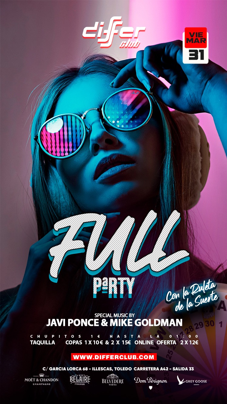 FULL PARTY FRIDAY DIFFER CLUB