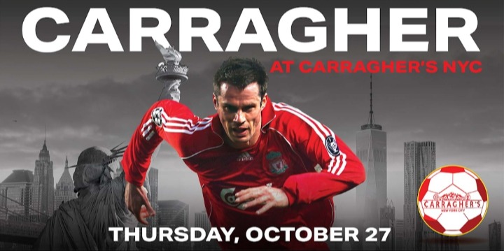 JAMIE CARRAGHER MEET &AMP; GREET CARRAGHERS