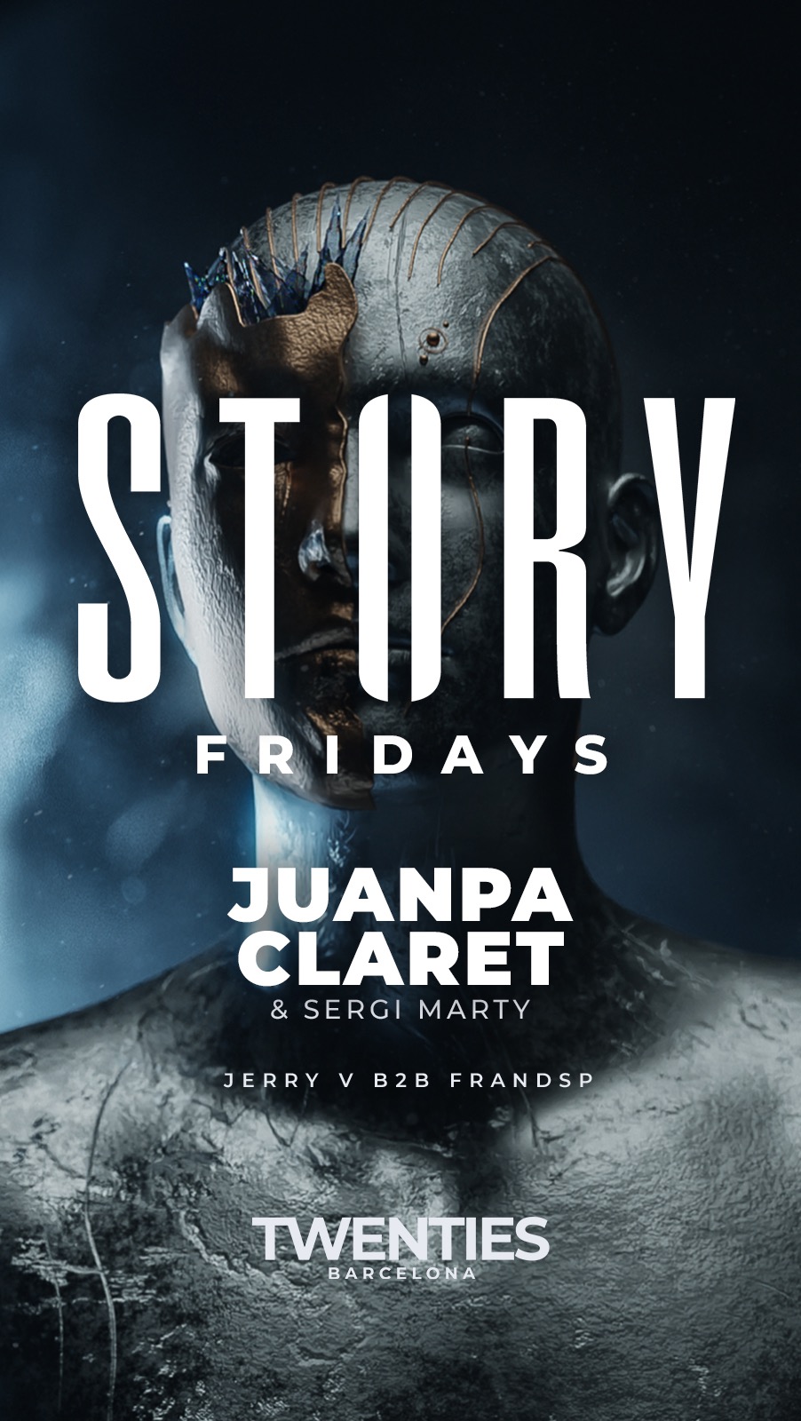 STORY FRIDAYS | JUANPA CLARET | 10TH NOV TWENTIES BARCELONA