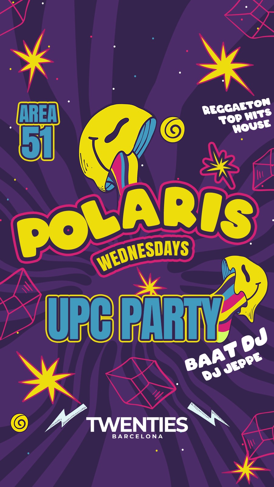 POLARIS WEDNESDAYS | UPC PARTY | 20TH SEPT TWENTIES BARCELONA