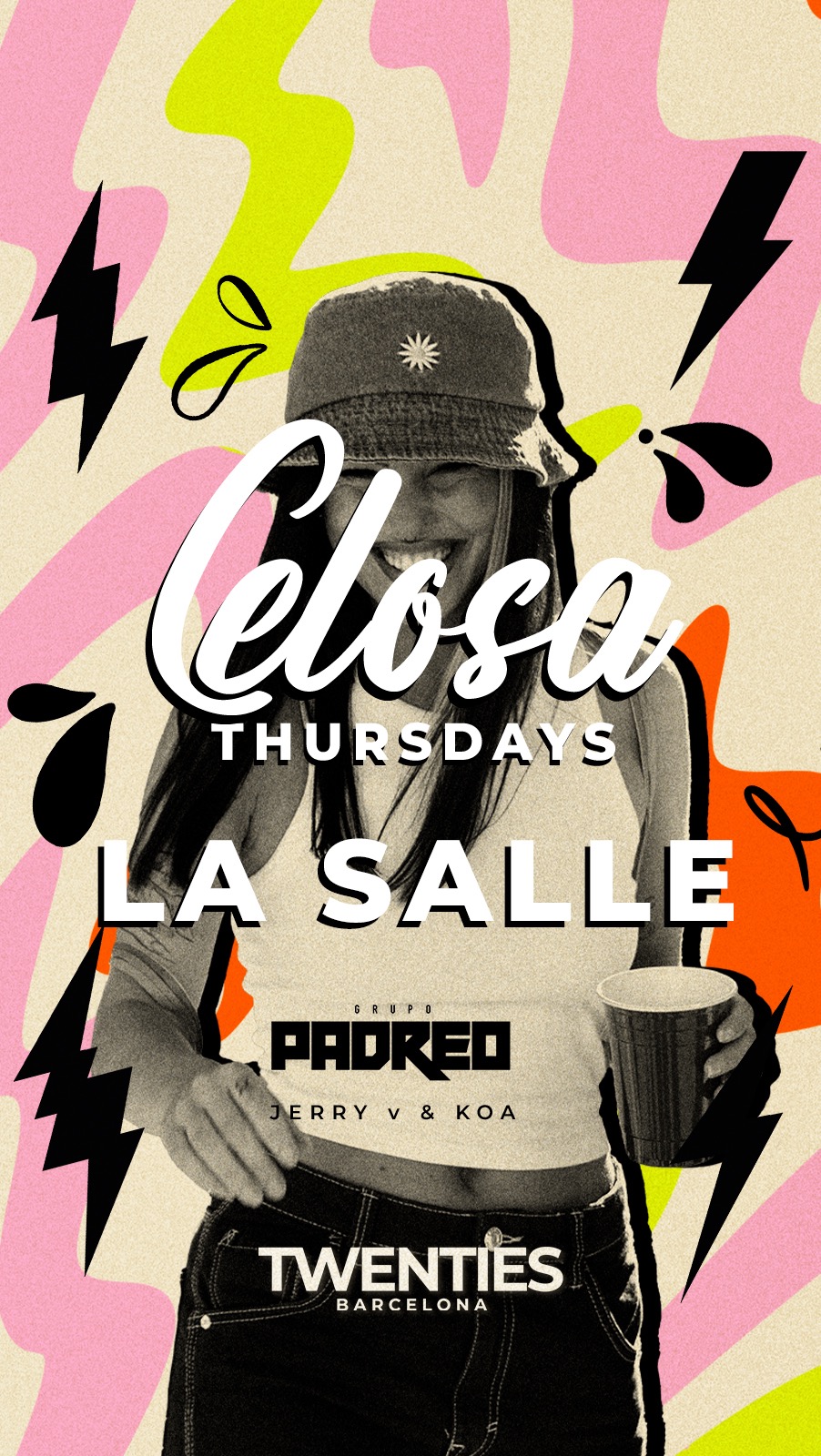 CELOSA THURSDAYS | LA SALLE | 21ST SEPT TWENTIES BARCELONA