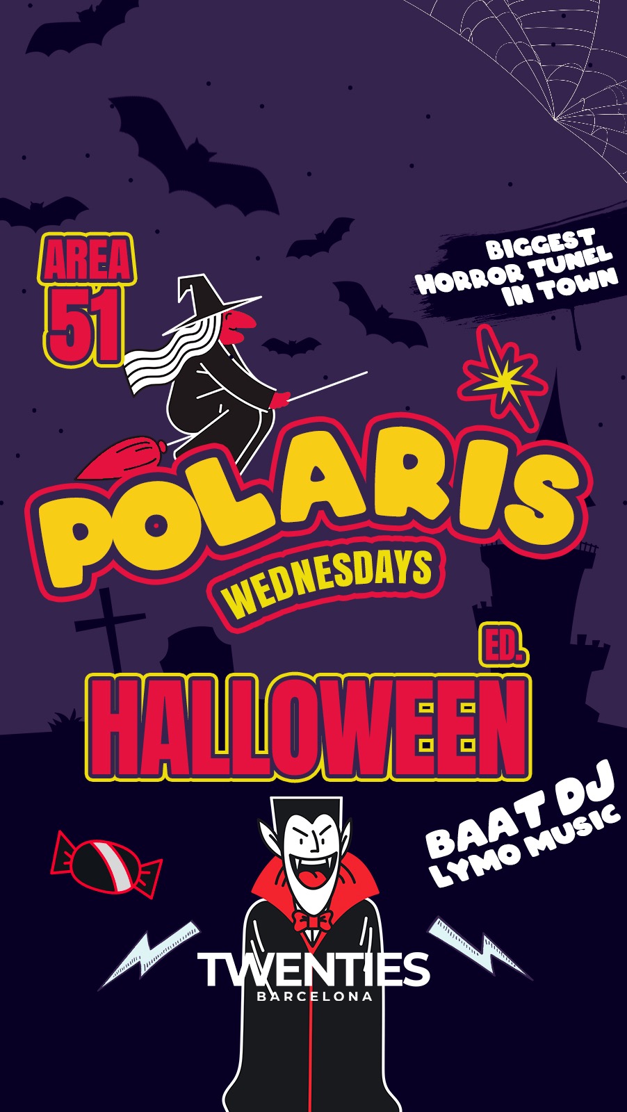 POLARIS WEDNESDAYS | HALLOWEEN | 25TH OCT TWENTIES BARCELONA