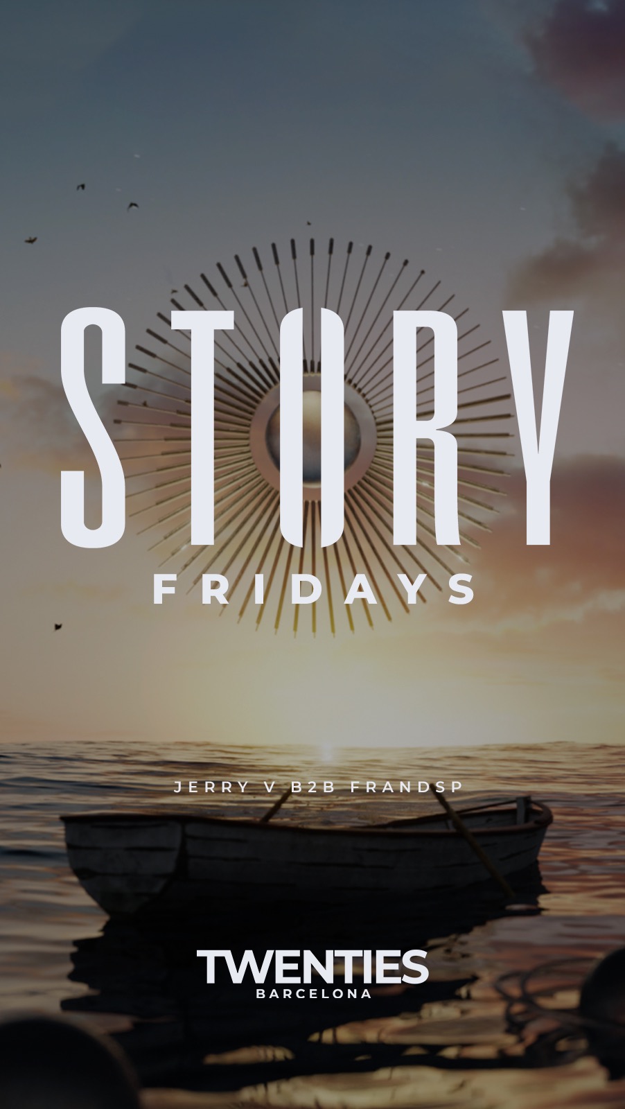 STORY FRIDAYS | 3RD NOV TWENTIES BARCELONA