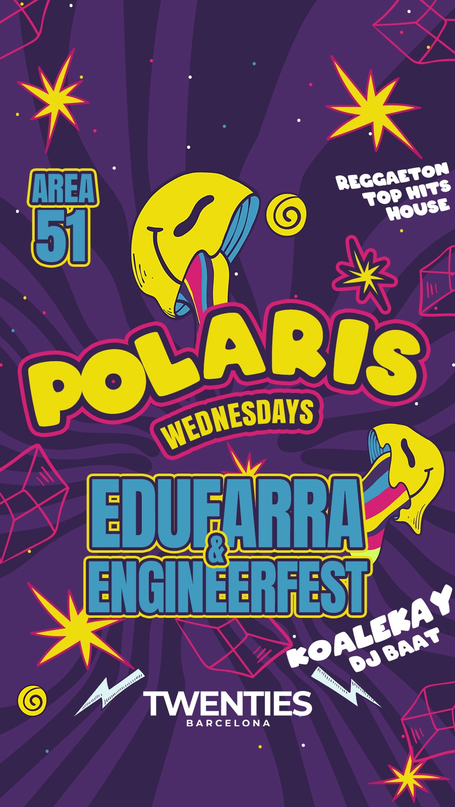POLARIS WEDNESDAYS | EDUFARRA &AMP; ENGINEERFEST | 29TH NOV TWENTIES BARCELONA