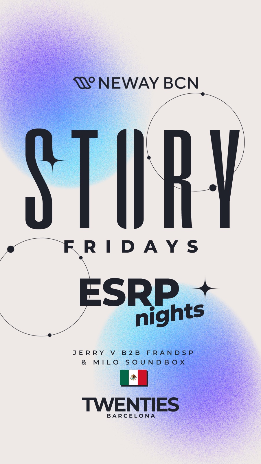 STORY FRIDAYS  | 15TH SEPT TWENTIES BARCELONA