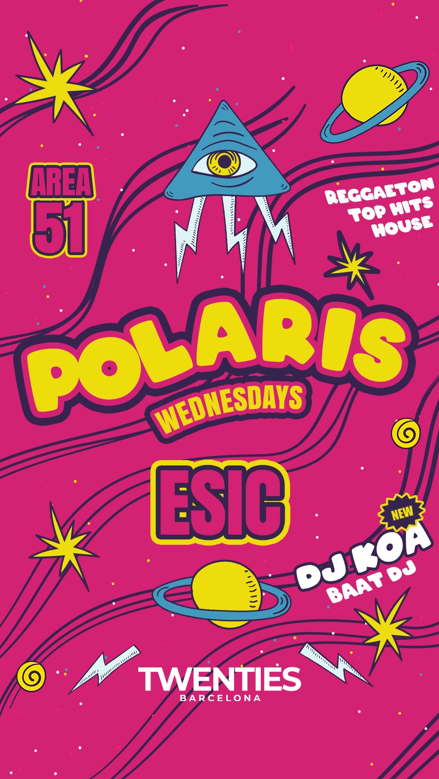 POLARIS WEDNESDAYS | ESIC | 18TH OCT TWENTIES BARCELONA
