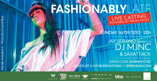 FASHIONABLY LATE LIVE CASTING W BARCELONA