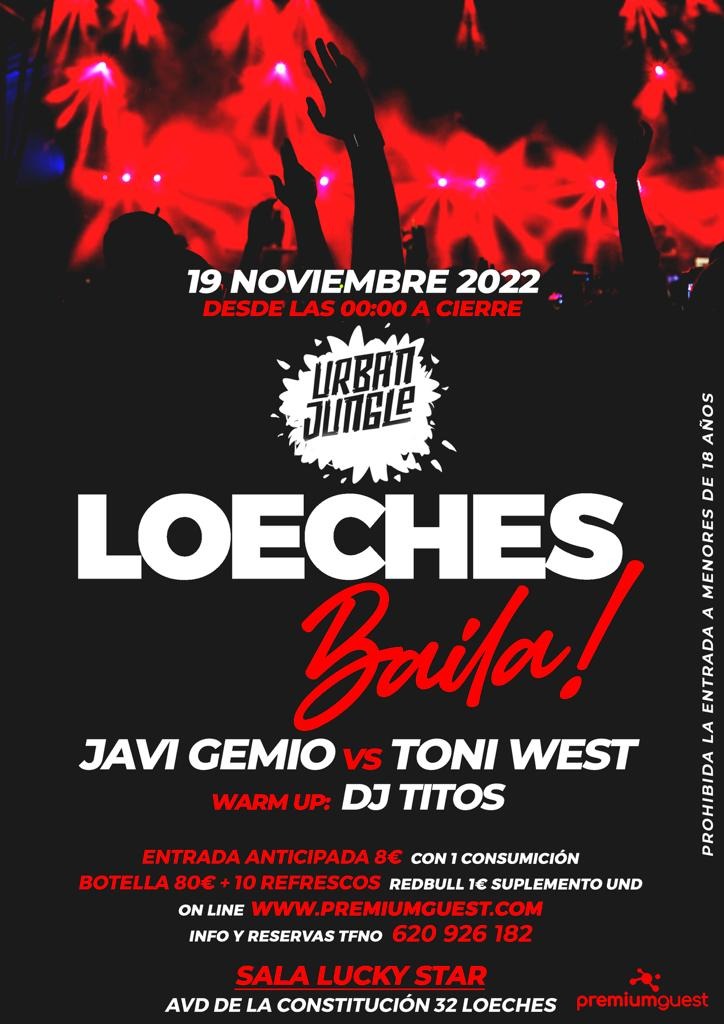 URBAN JUNGLE @ LOECHES SAEZ EVENTS