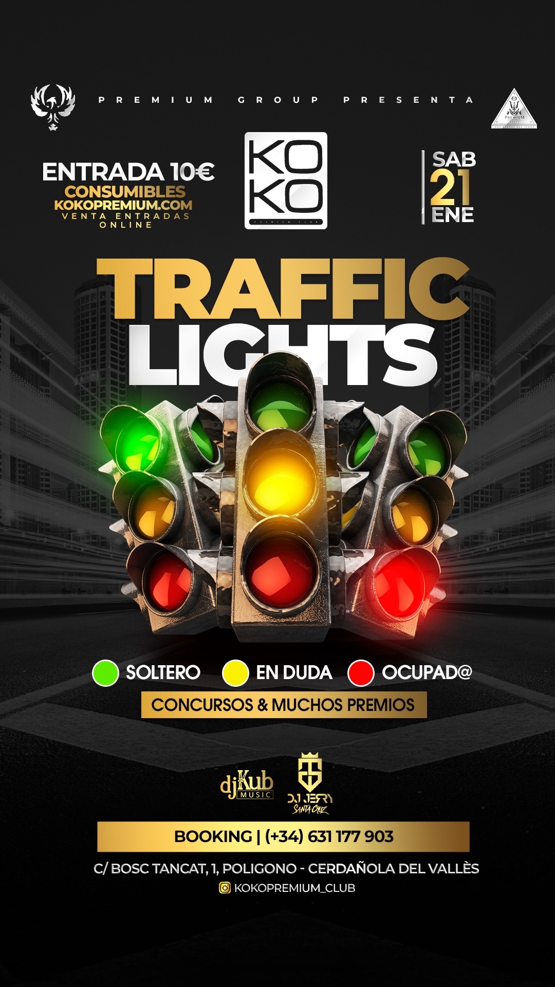 TRAFFIC LIGHTS KOKO PREMIUM CLUB 