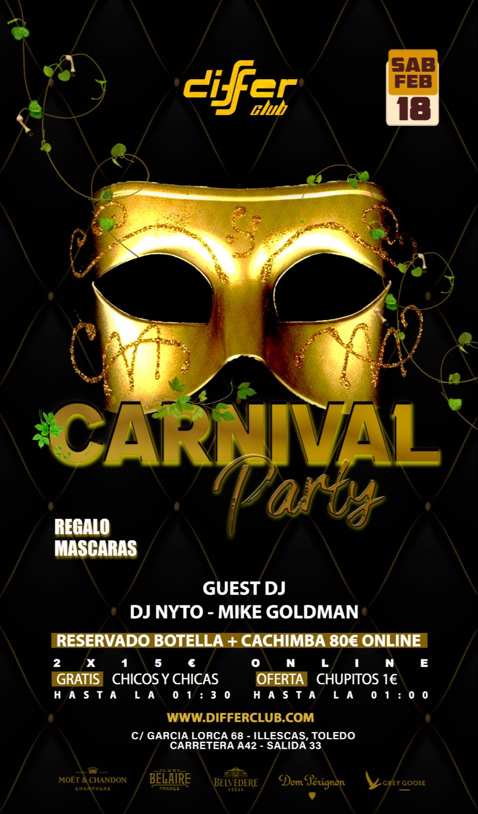 CARNAVAL PARTY DIFFER CLUB