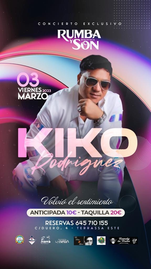 KIKO RODRIGUEZ  RUMBA Y SON TERRASSA