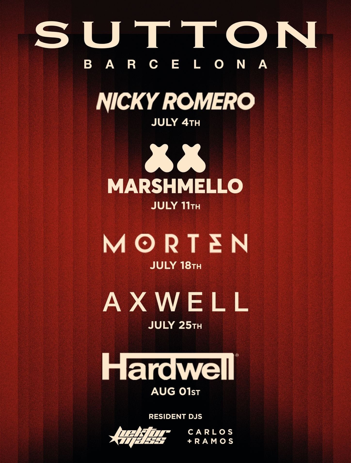 MARSHMELLO @SUTTON BARCELONA SUTTON THE CLUB
