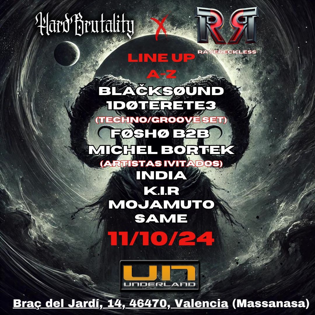 TAQUILLA HARD BRUTALITY X RAVERECKLESS UNDERLAND