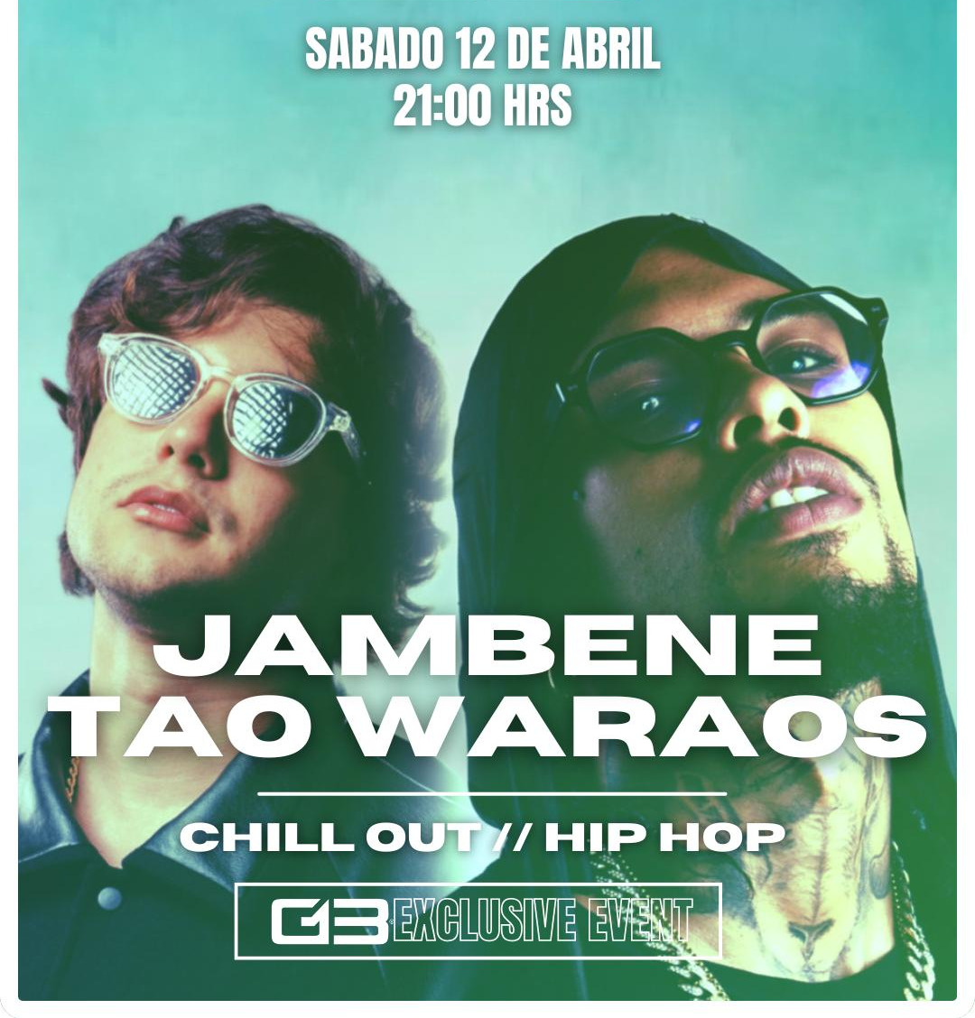 JAMBENE + TAO WARAOS G13 EVENTS