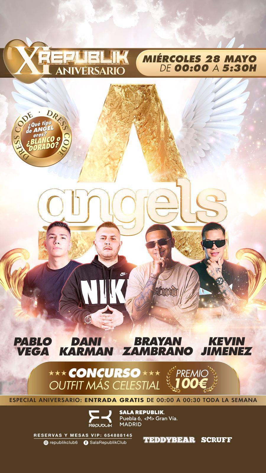 MIÉRCOLES 28 DE MAYO| REPUBLIK CLUB SALA REPUBLIK