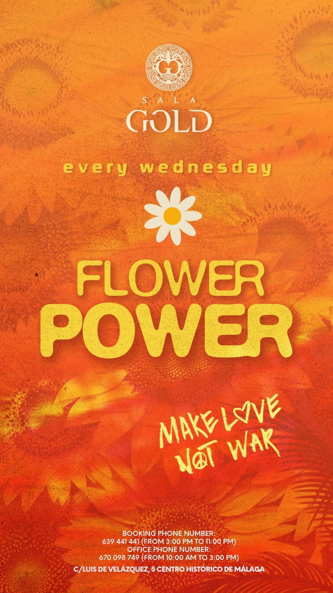 FLOWER POWER - Club SALA GOLD