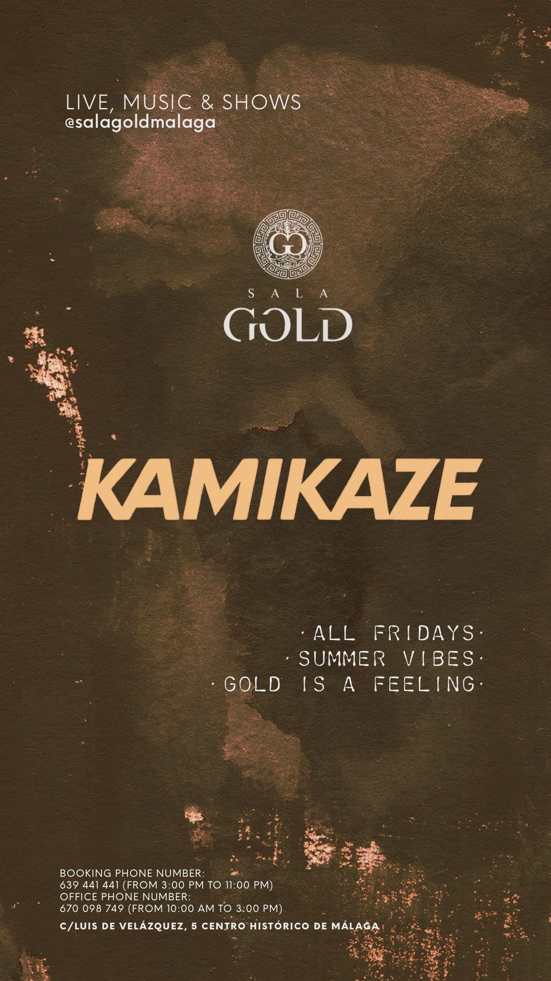 KAMIKAZE - Club SALA GOLD