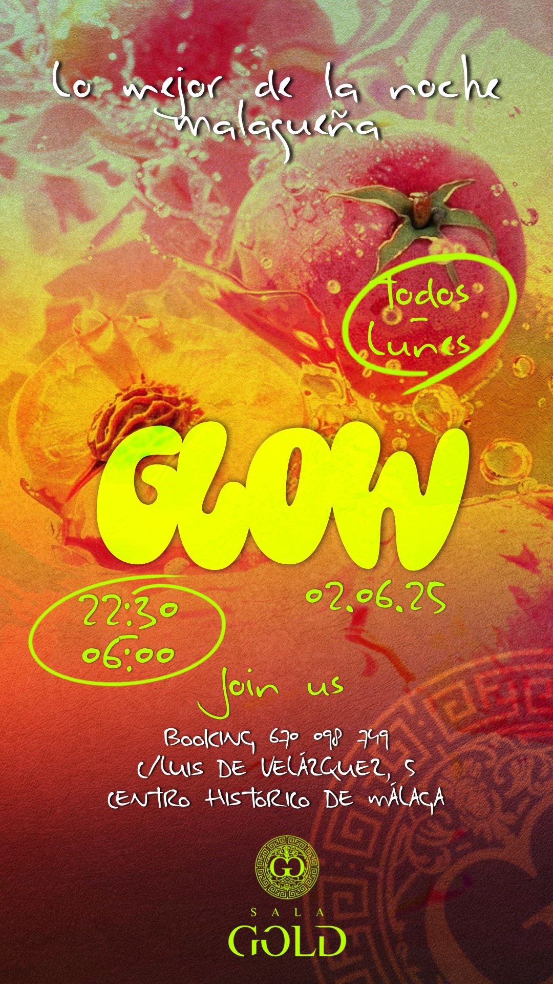 Glow Party - Club SALA GOLD